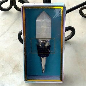 CIROA THE BAR SHOP BOTTLE STOPPER MODERN FAUX MOTHER OF PEARL